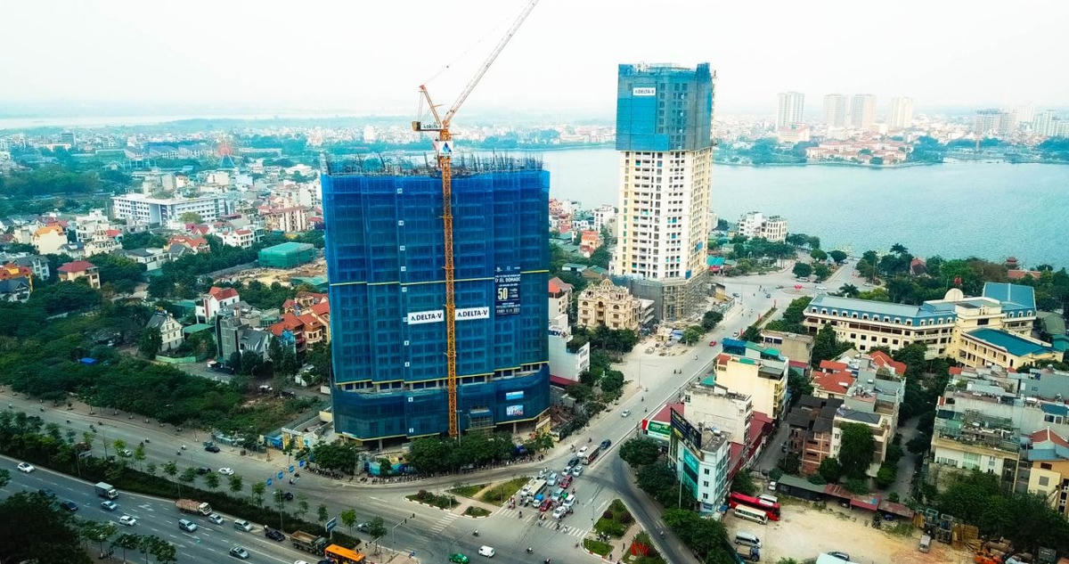 Tiến độ 2 tòa căn hộ D’. El Dorado I và D’. El Dorado II.