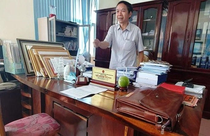 Ông Hồ Đình Tùng, Phó CHủ tịch HĐND Thị xã Nghi Sơn bị khởi tố và bắt tạm giam trong chiều 12/4.