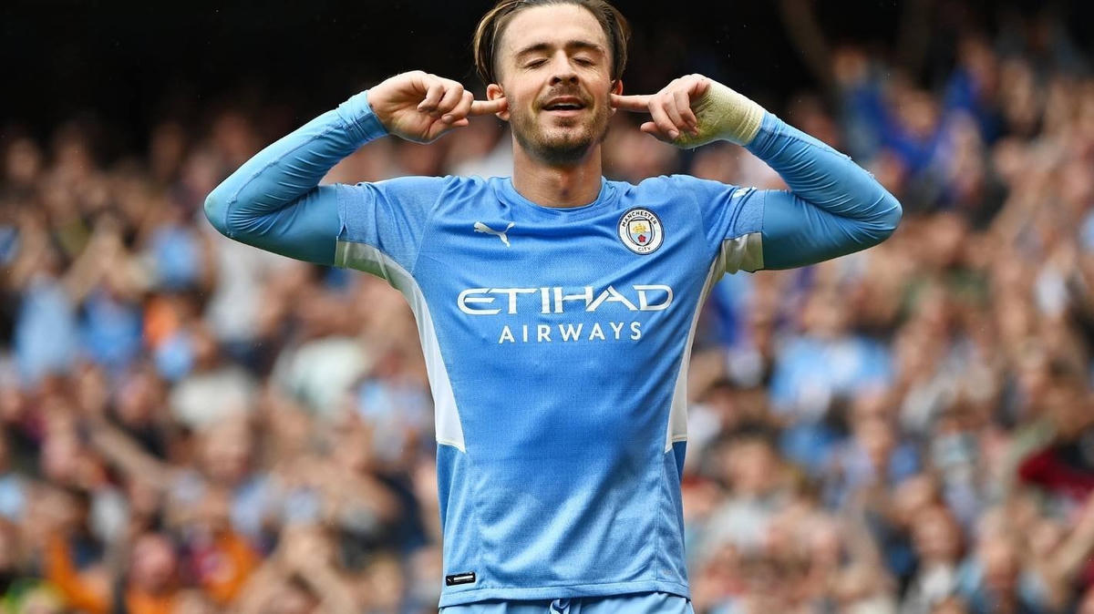 Grealish lần đầu “nổ súng” trong màu áo Manchester City.