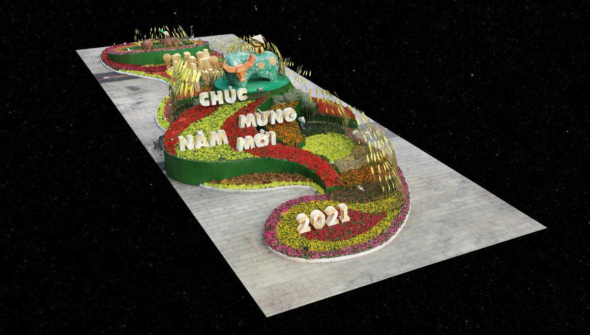 Ảnh 3D cổng kết.