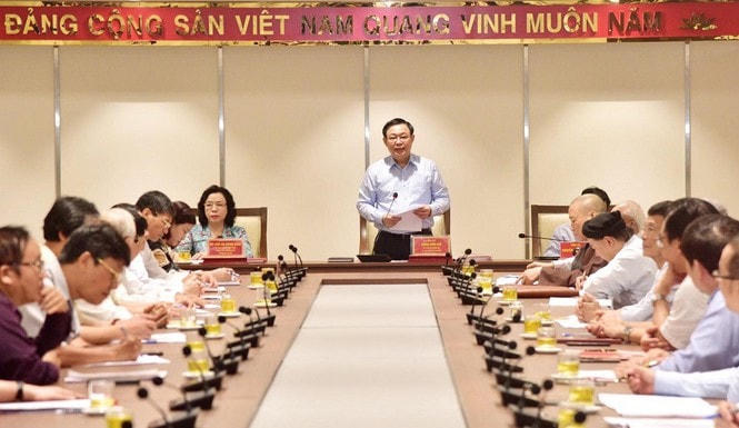 Hà Nội đã tổ chức nhiều hội nghị lấy ý kiến góp ý vào Dự thảo Văn kiện ĐH Đảng bộ thành phố lần thứ XVII.