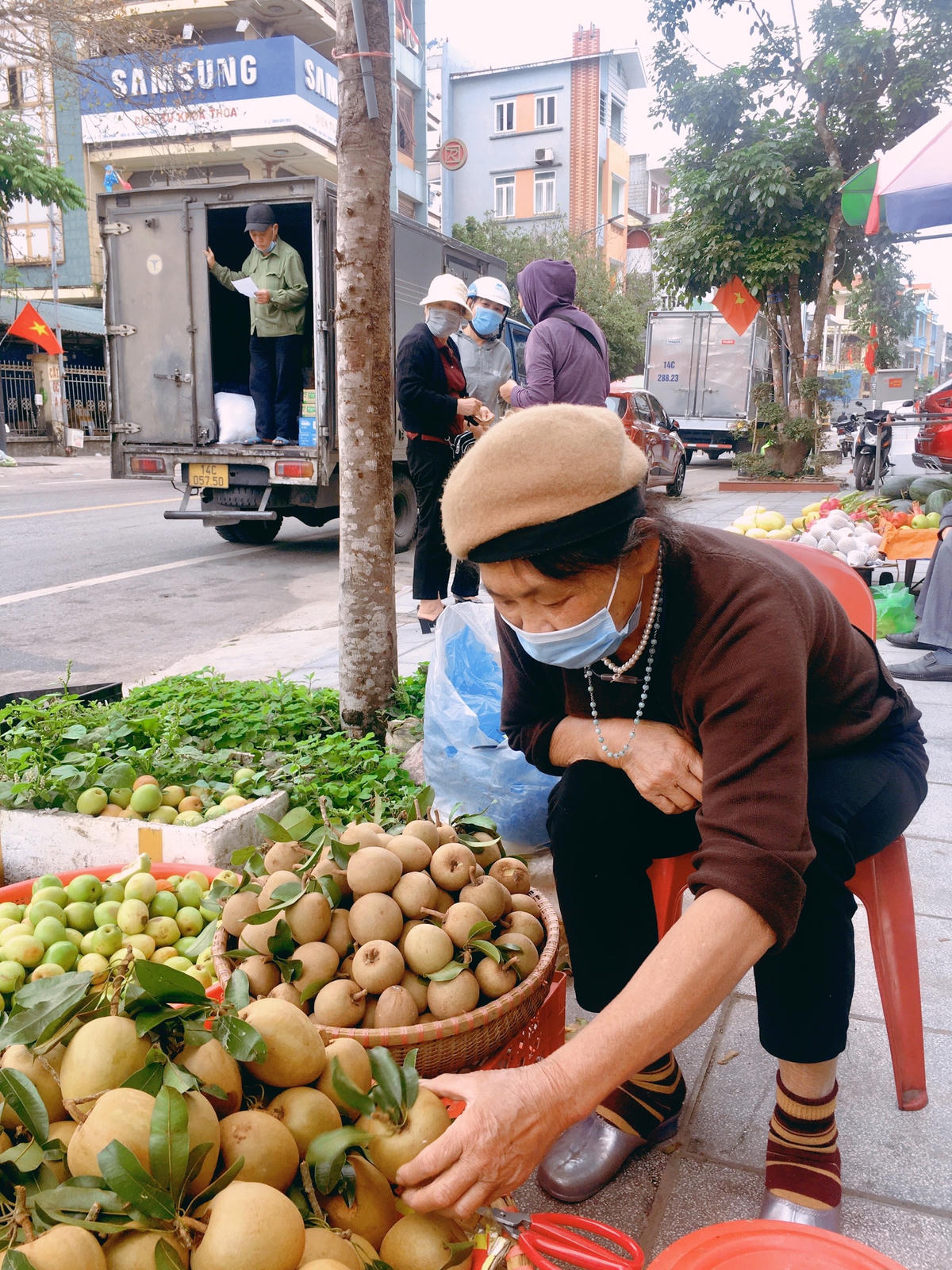 Bà Đinh Thị Lập, tổ 3, khu 7, thị Trấn Cái Rồng, huyện Vân Đồn