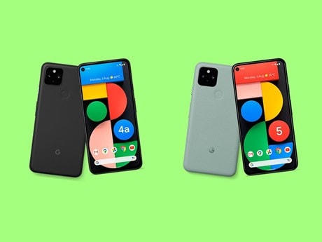 Mẫu điện thoại Pixel 4a và Pixel 5 trang bị 5G của Google. (Nguồn: The Verge).