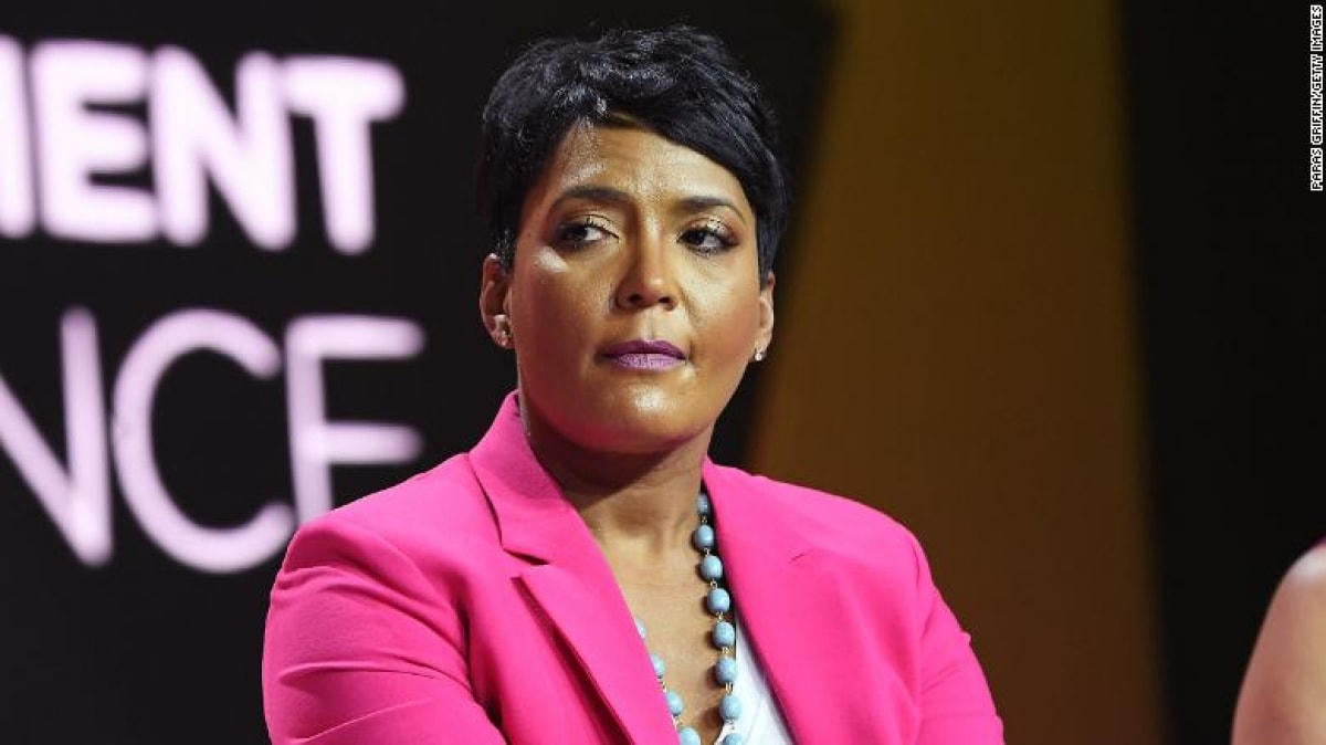Thị trưởng Keisha Lance Bottoms. Ảnh: CNN.  