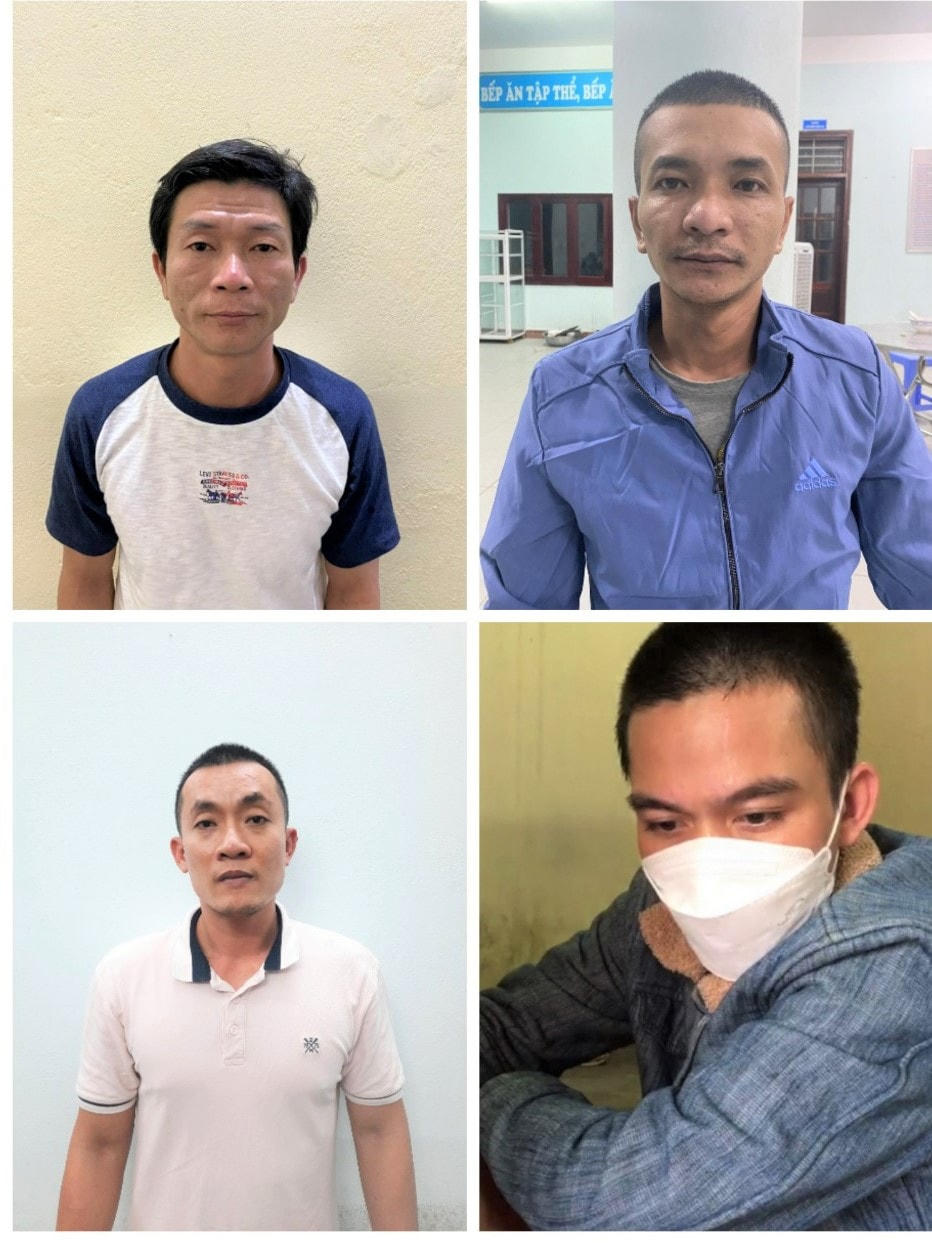Các đối tượng trong 2 đường dây cá độ bóng đá qua mạng Internet.