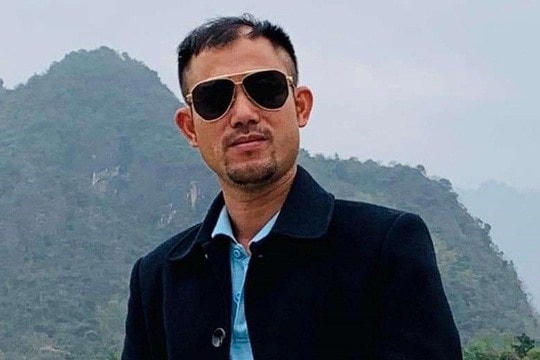 Sơn "Lông", một trong 12 bị cáo.