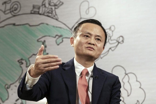 Ông chủ Alibaba, Jack Ma, từng công khai ủng hộ văn hóa làm việc 996. Ảnh: Bloomberg.