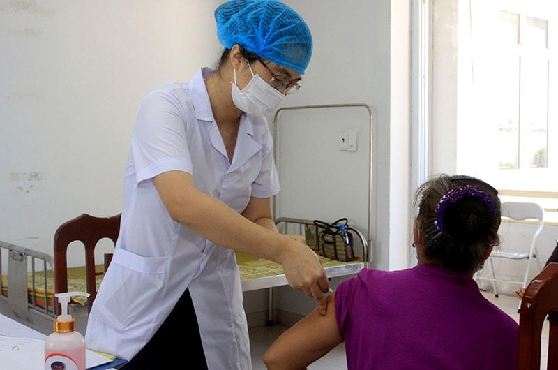 Đến nay tỷ lệ bao phủ vaccine ở tỉnh Thái Bình đã đạt khá cao.