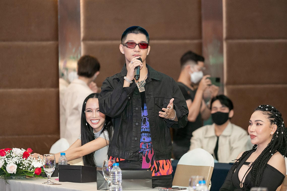 Cường Seven cũng có những chia sẻ tại họp báo.