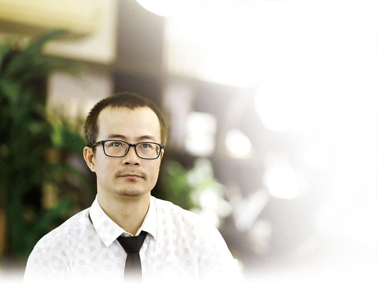 TS Trần Trọng Dương, Viện Nghiên cứu Hán Nôm. Ảnh: Ngữ Thiên.