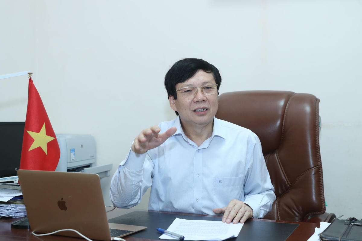 Nhà báo Hồ Quang Lợi. Ảnh: Quang Vinh.