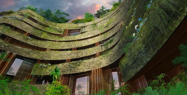 Khu phức hợp được thiết kế bởi kiến trúc sư Ateliers Jean Nouvel người Pháp.  