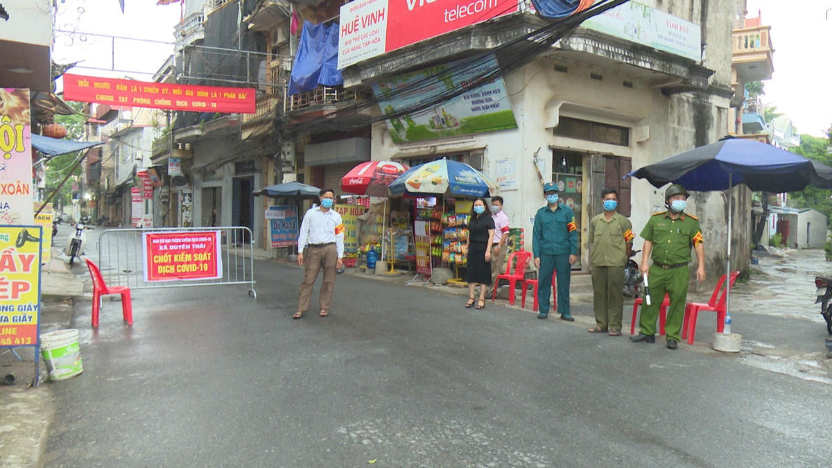 Chốt kiểm soát thực hiện nhiệm vụ.  