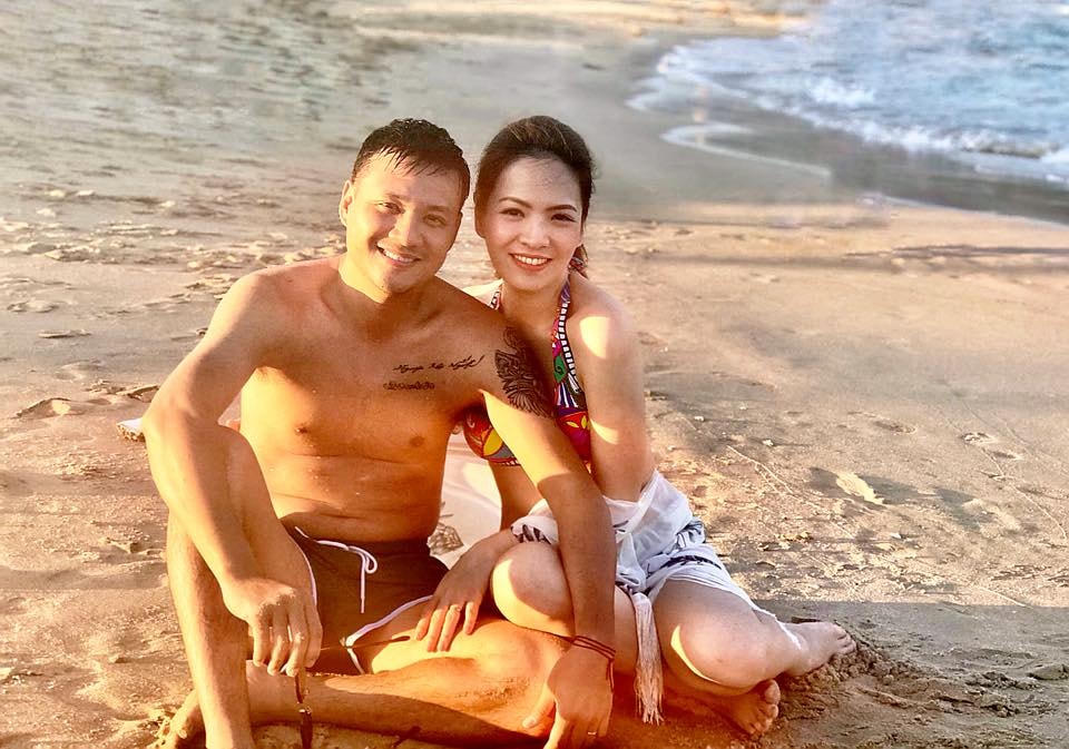 Đời thực, Đan Lê có hôn nhân viên mãn bên đạo diễn Khải Anh.