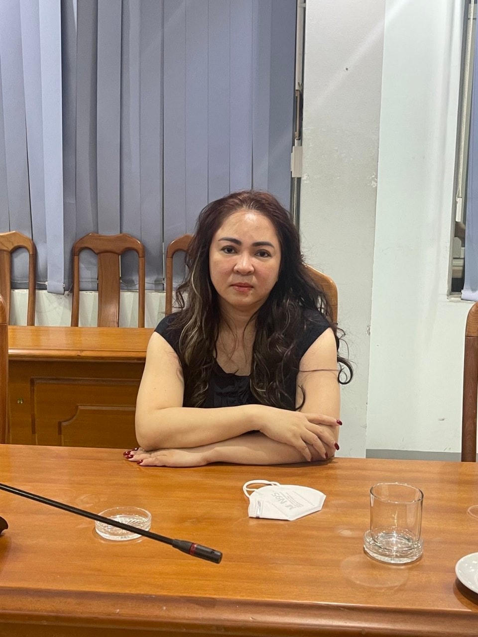 Bị can Nguyễn Phương Hằng tại Cơ quan điều tra Công an Thành phố Hồ Chí Minh.