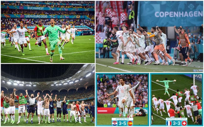 Tây Ban Nha, Croatia, Thụy Sĩ và Pháp tạo ra ngày thi đấu ấn tượng tại Euro 2020.