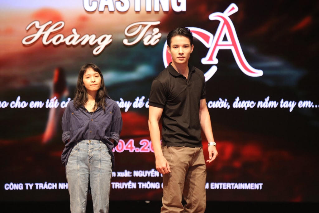Diễn viên trẻ Sỹ Hưng tham gia casting phim "Hoàng tử cá".