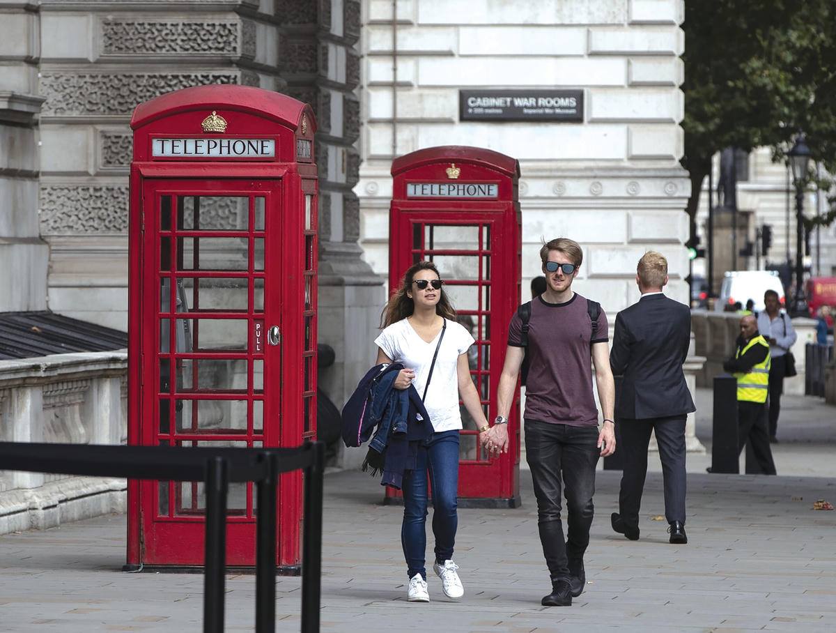 Trên đường phố London (Anh).
