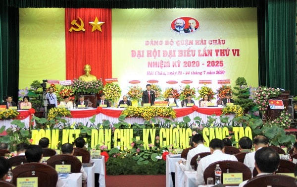 Đại hội Đại biểu Đảng bộ quận Hải Châu.