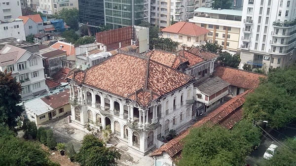 Thành phố Hồ Chí Minh bảo tồn biệt thự cũ