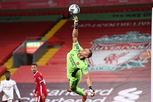 Leno tỏa sáng giúp Arsenal giữ sạch lưới trong 90 phút thi đấu chính thức.