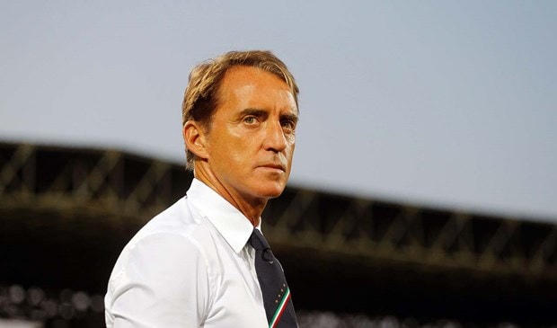 EURO 2020: HLV Roberto Mancini khích lệ tinh thần các tuyển thủ Italy