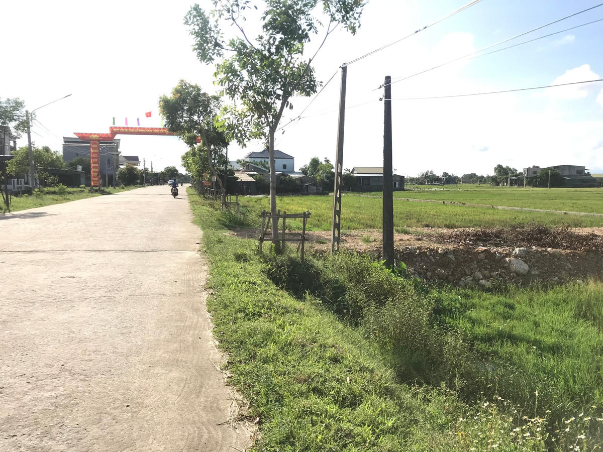 Vị trí 8 lô đất đấu giá cao kỷ lục ở xã Thạch Thắng, huyện Thạch Hà, Hà Tĩnh.