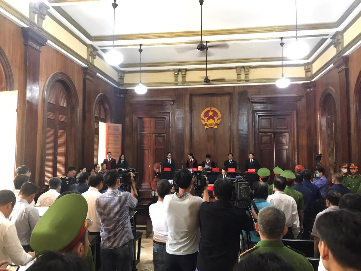 Vụ án sai phạm tại đất vàng 8-12 Lê Duẩn thu hút sự quan tâm đặc biệt của dư luận do liên quan đến nhiều cựu quan chức TP HCM. (Ảnh: Hồng Phúc).