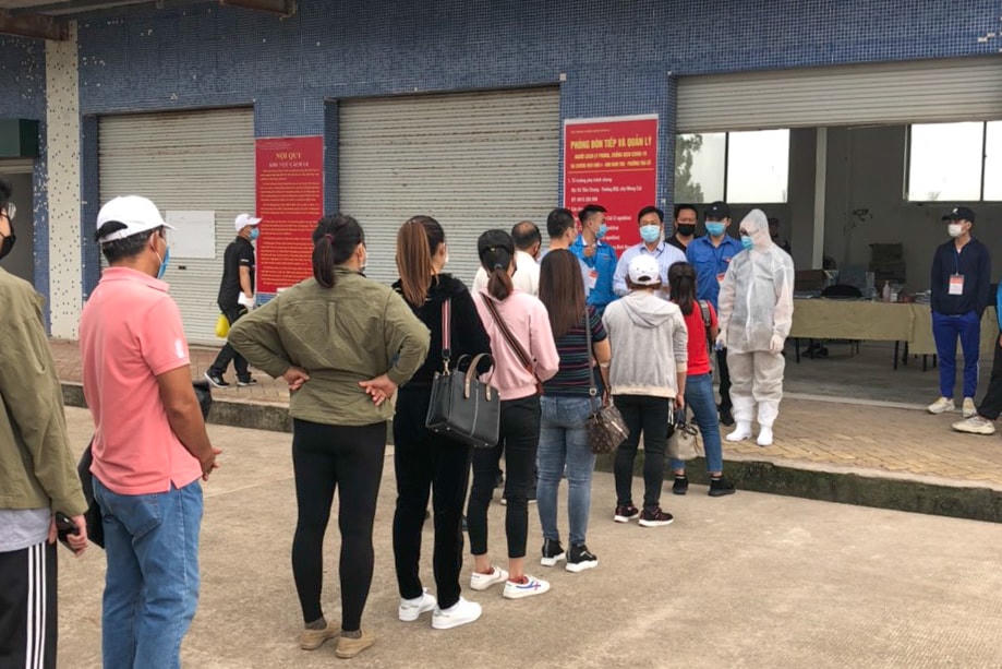 Khu vực cách ly CentreWay, TP Móng Cái.