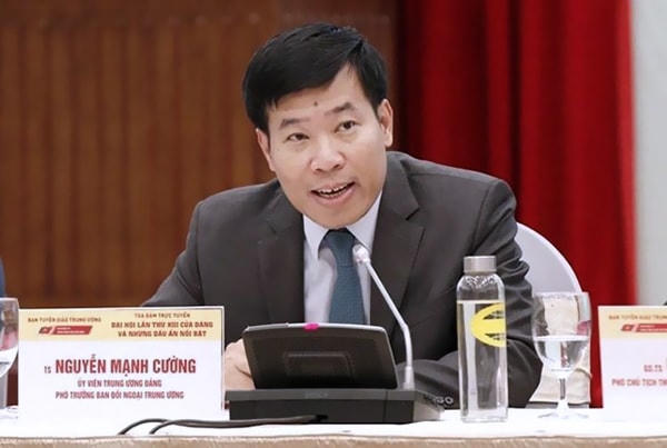 Ông Nguyễn Mạnh Cường - tân bí thư Tỉnh ủy Bình Phước.