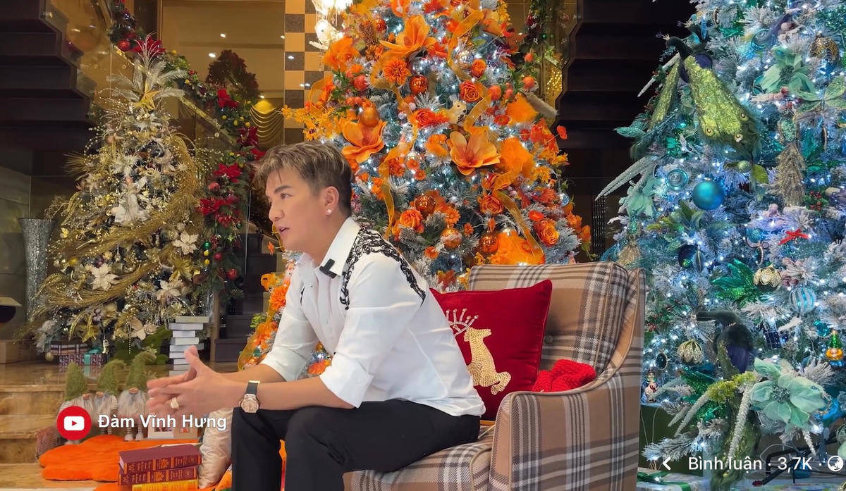Đàm Vĩnh Hưng quay video chia sẻ sau khi được minh oan. 