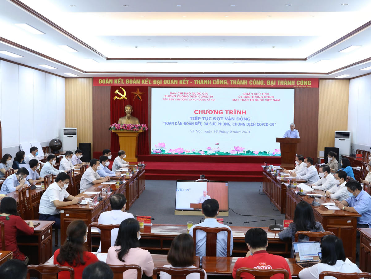 Quang cảnh chương trình.