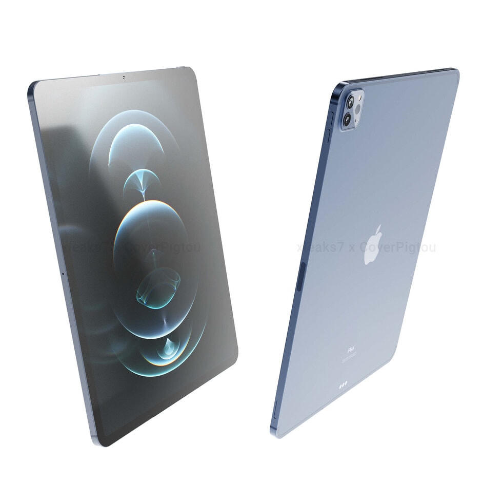 iPad Pro 2021 lộ ảnh render, dự kiến ra mắt vào tháng 10/2021