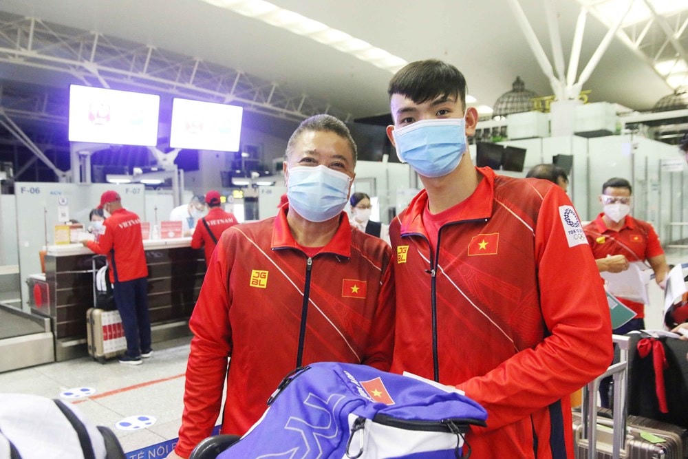 Trong ba ngày vừa qua, từ 15 -17/7, toàn bộ thành viên đoàn thể thao Việt Nam đã thực hiện xét nghiệm Realtime-PCR virus SARS-CoV-2 trước khi lên chuyến bay sang theo đúng yêu cầu của Ban tổ chức Olympic. (Ảnh: PV/Vietnam+).
