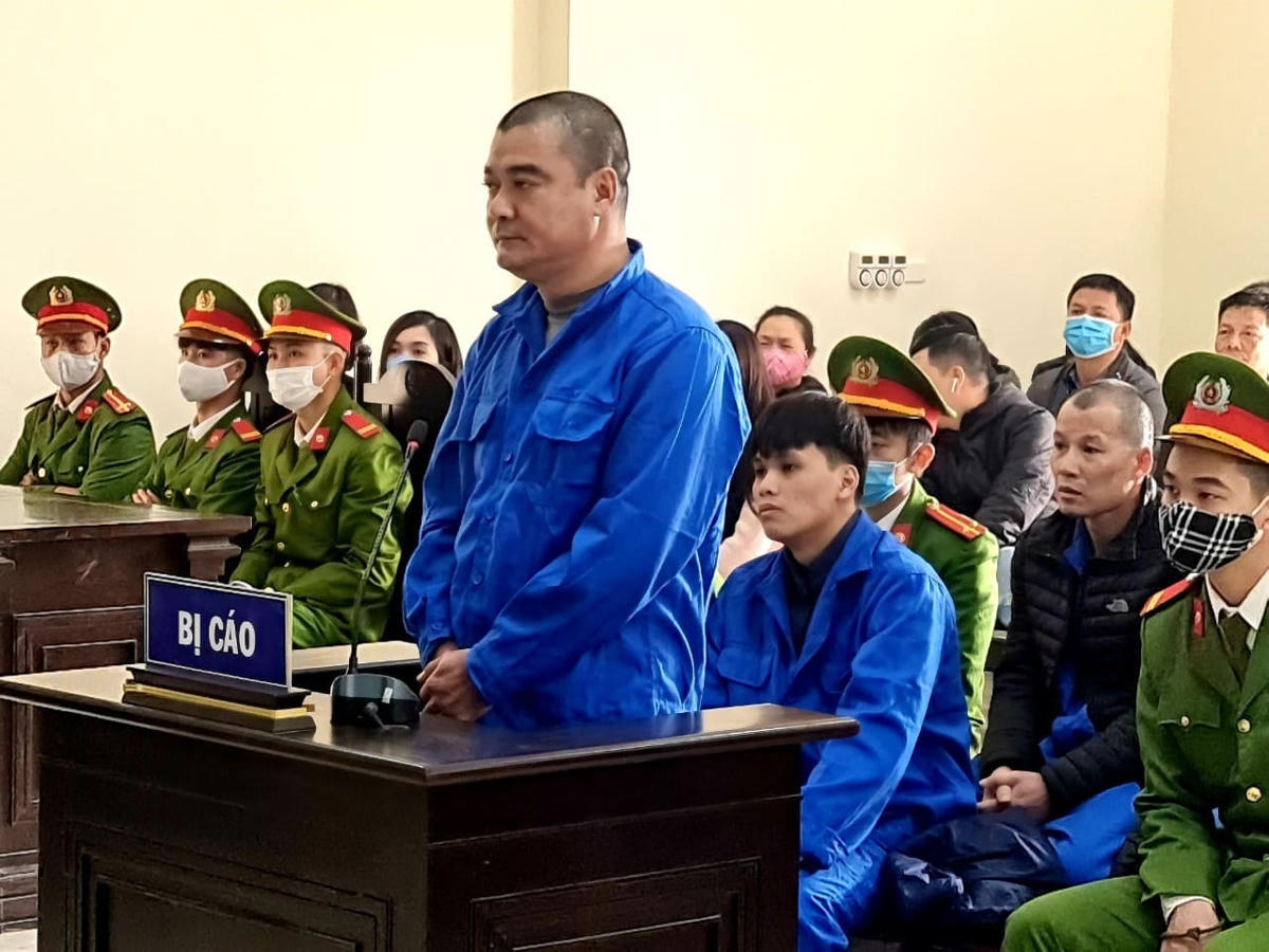 Bị cáo Trần Đại Thủy tại tòa.