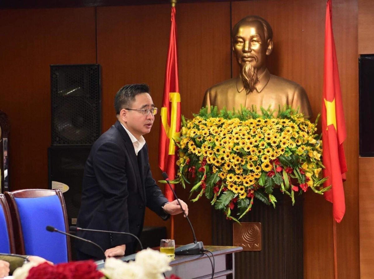 Phó Tổng Giám đốc VOV Phạm Mạnh Hùng. Ảnh: Trọng Phú.