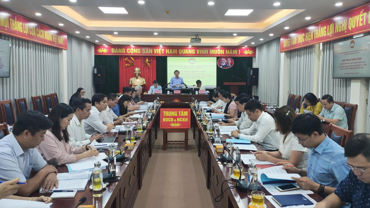 Quang cảnh Hội thảo.