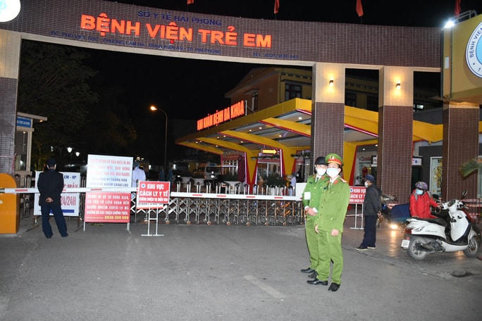 Bệnh viện trẻ em Hải Phòng sẽ được dỡ bỏ phong tỏa từ ngày 9/2. 