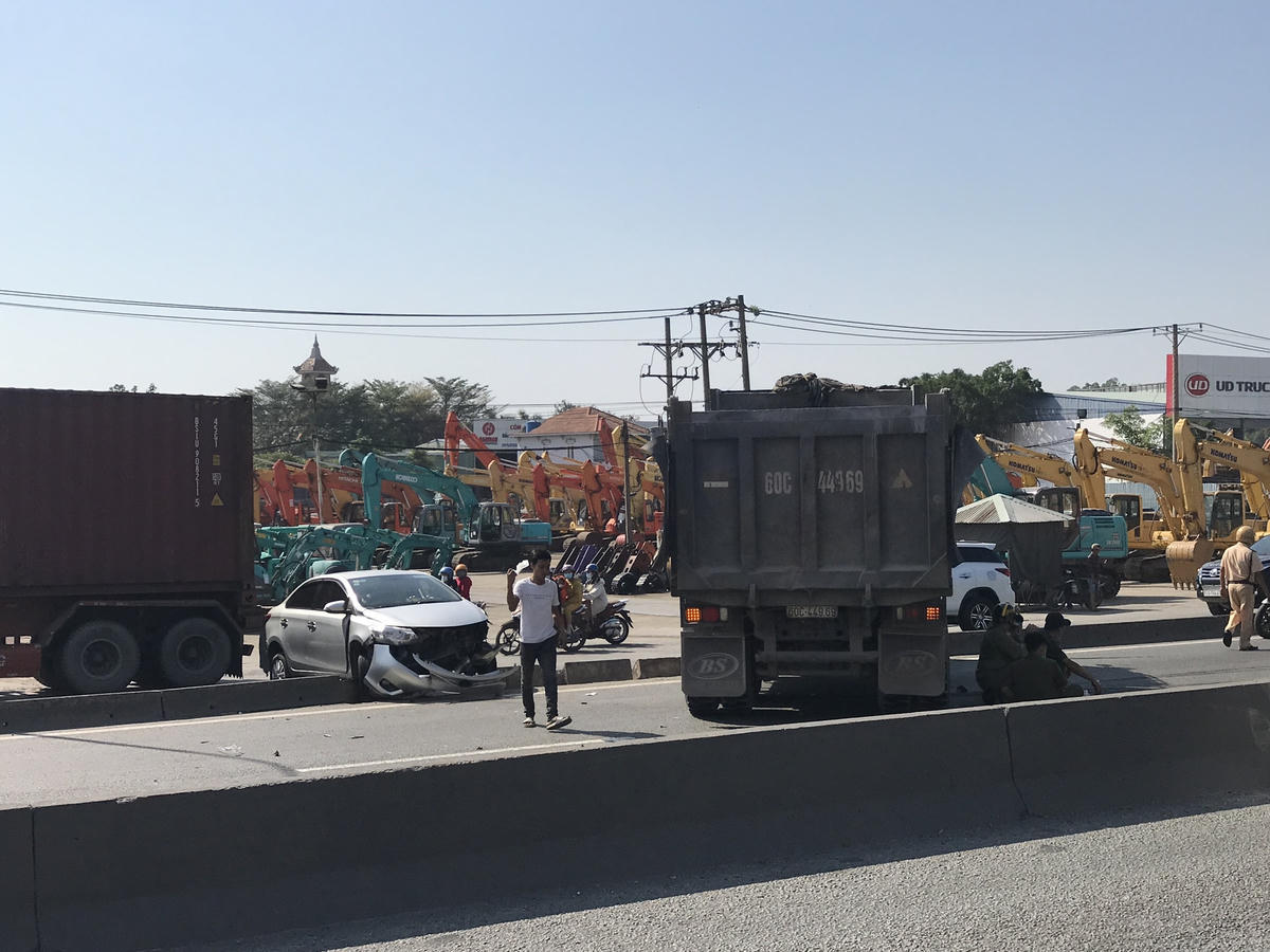 Vụ tai nạn giao thông làm cả gia đình nhập viện - Ảnh: TL