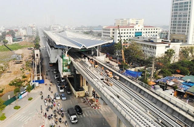 Dự án đường sắt đô thị Nhổn - ga Hà Nội do UBND TP.Hà Nội làm chủ đầu tư, được khởi công đầu tiên Việt nam nhưng đến nay vẫn chưa biết ngày về đích. (Ảnh: CAND).  