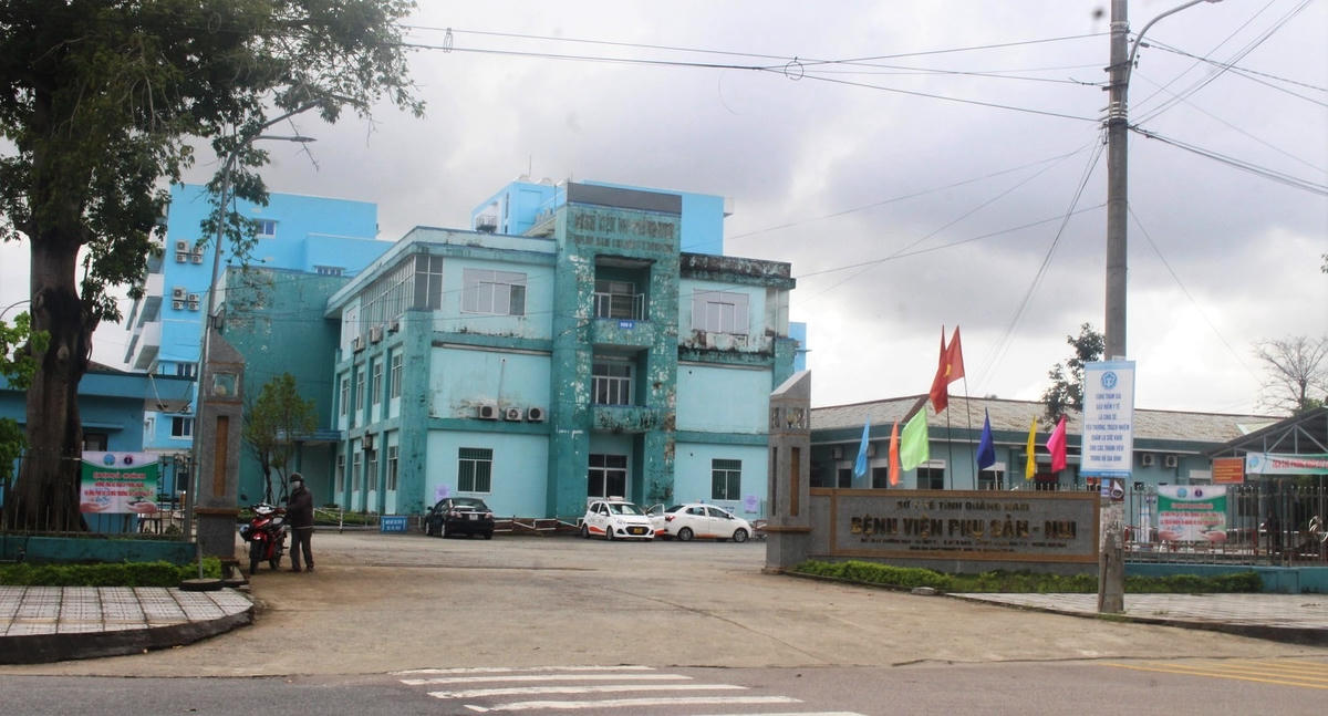 Trụ sở Bệnh viện Phụ sản- Nhi Quảng Nam.