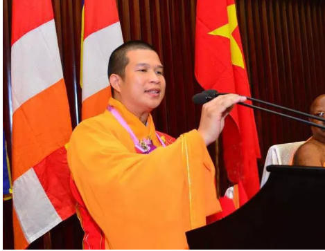 Ông Phạm Văn Cung, nguyên trụ trì chùa Phước Quang.