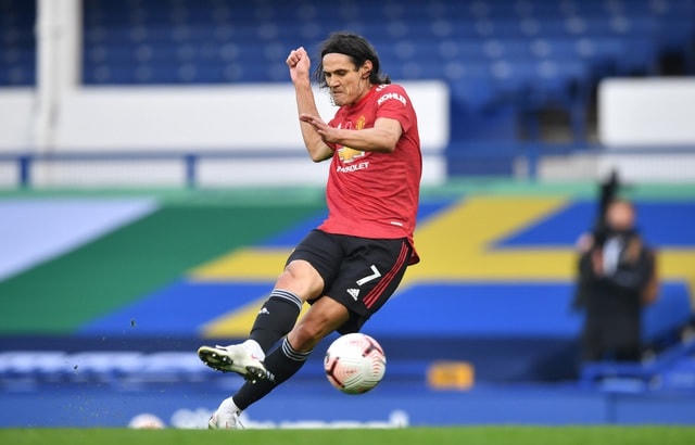 Bruno Fernandes chơi đồng đội, giúp Cavani có bàn thắng đầu tiên cho Man Utd.  