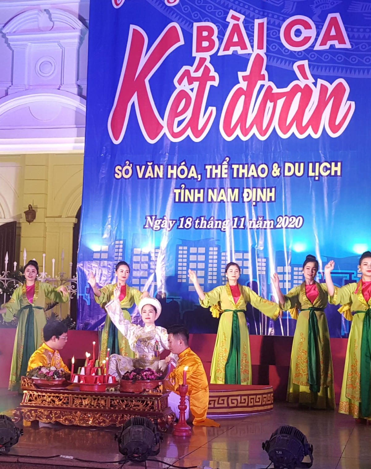 Tiết mục Hát văn, nghệ thuật truyền thống gắn liền với tín ngưỡng thờ Mẫu ở Nam Định