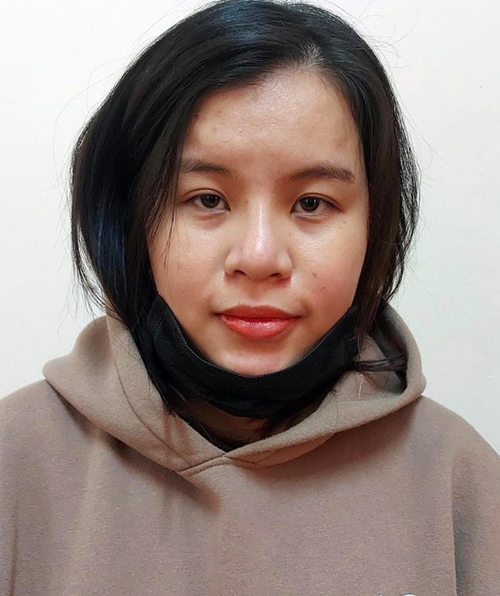 Đối tượng Trần Thị Kiều Oanh (Ảnh: Công an Hà Nội).