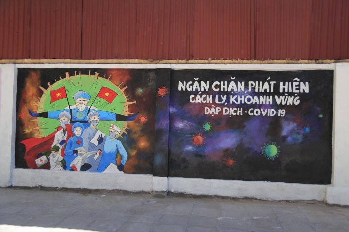 Những thông điệp khuyến cáo người dân có ý thức hơn trong việc phòng, chống dịch.