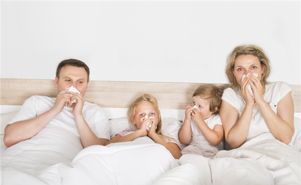 Các loại bệnh giao mùa có thể ảnh hưởng nghiêm trọng đến sinh hoạt của cả gia đình, nhất là ở trẻ nhỏ