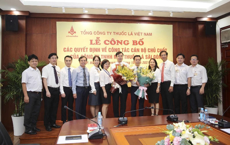 Bổ nhiệm chức danh Chủ tịch Hội đồng Thành viên và Giám đốc Công ty Thuốc lá Sài Gòn