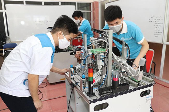 Số người học nghề đang có chiều hướng tăng.
