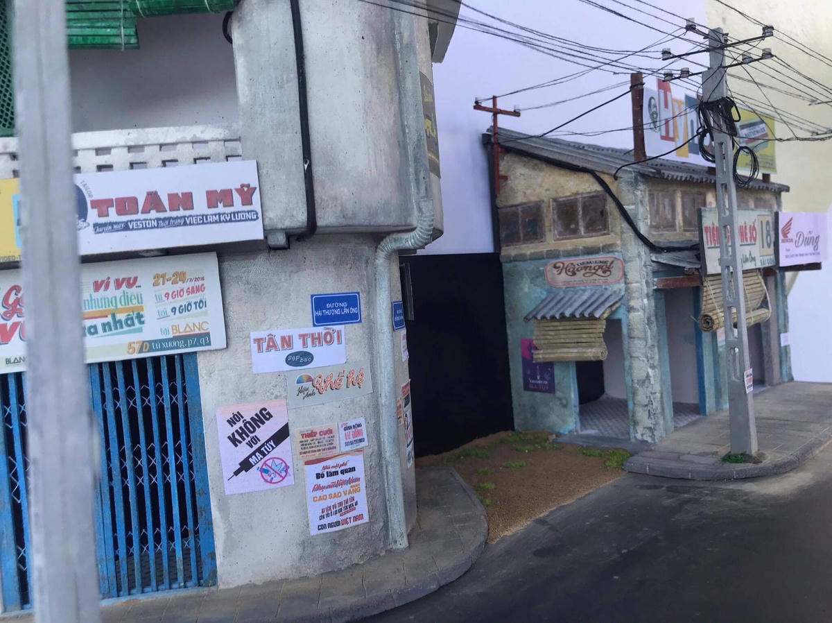 Từng chi tiết của tiểu cảnh được Tuấn Anh đầu tư, dồn 100% tâm huyết.